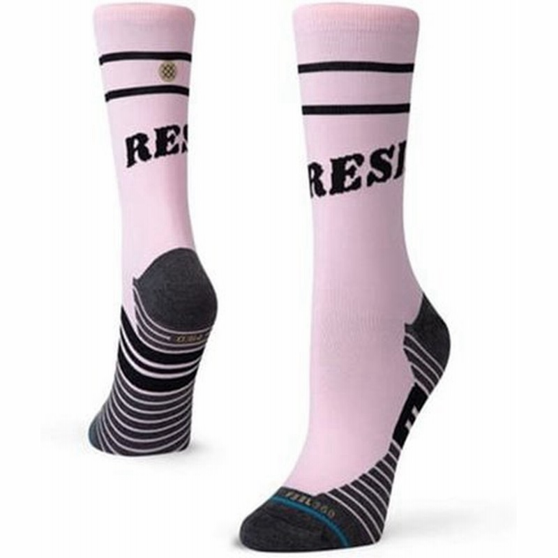 Stance Lauren Fleshman スタンス ローレンフレッシュマン Socks ソックス レディース ピンク 靴下 ストリート スケーター スケート バスケット Foolhardycrew 通販 Lineポイント最大0 5 Get Lineショッピング