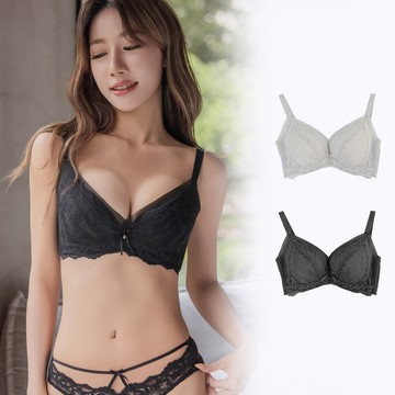 【myBRA】QQ美波 輕柔款-沉靜黑 機能J型軟鋼圈內衣｜舒適 包覆 副乳 穩定 透氣 女生必備 女生內衣 安全感