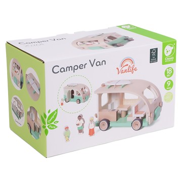 Classic WORLD 客來喜 木樂露營冒險車 20264  混和顏色  1個  24.8 x 14 x 14.8cm