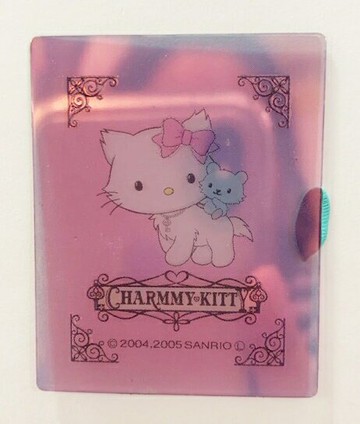 【震撼精品百貨】寵物貓 Charmmy Kitty 三麗鷗 寵物貓手機螢幕貼-粉站*02017 震撼日式精品百貨