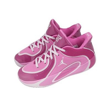 Nike 籃球鞋 Jordan Tatum 4 GS 大童 女鞋 粉紅 運動鞋 HQ4611-601