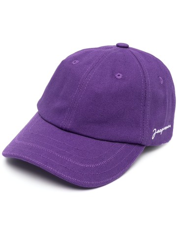 Jacquemus - La casquette Jacquemus cap - unisex - Cotton - 58 - Purple