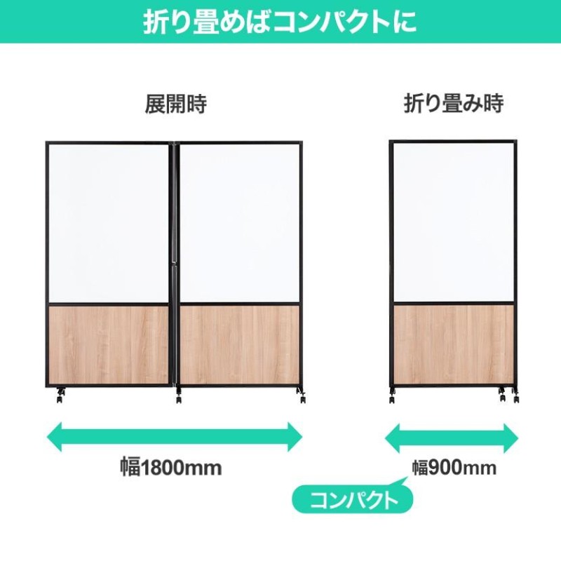 法人様限定 ホワイトボード パーテーション 両面タイプ スレディ