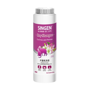 SINGEN -HG6犬貓乾洗粉 180g