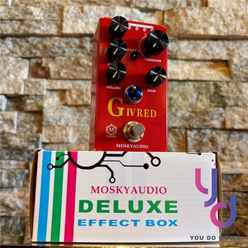 Mosky  GIV RED Preamp Overdrive 電吉他 破音 效果器 REVV G4