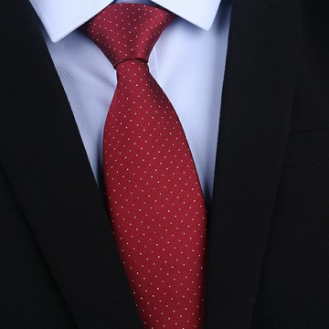 8厘米紅色領帶真絲領帶男士正裝服飾襯衫領帶結婚領帶新郎領帶男