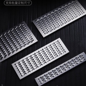 免運 蓋板 排水溝蓋板 水溝蓋板 溝蓋 下水道蓋 水溝蓋板 政府水溝蓋 水溝蓋 高分子蓋板 地溝蓋板 水溝墊板 排水蓋板 雨水井蓋 防滑格柵廚房不銹鋼地溝蓋飯店排水地溝蓋板小孔防滑防老鼠地溝蓋井蓋定制