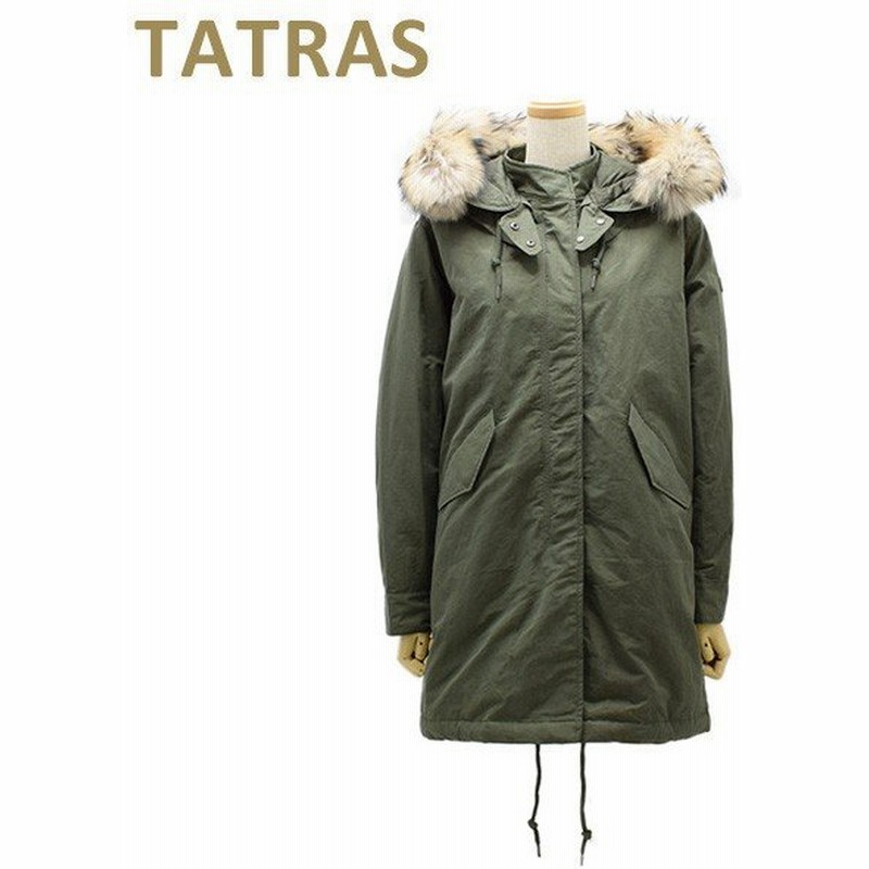 タトラス ダウン レディース モッズコート Ltka49 Khaki カーキ Gambia Tatras ダウンジャケット ダウンコート 通販 Lineポイント最大0 5 Get Lineショッピング