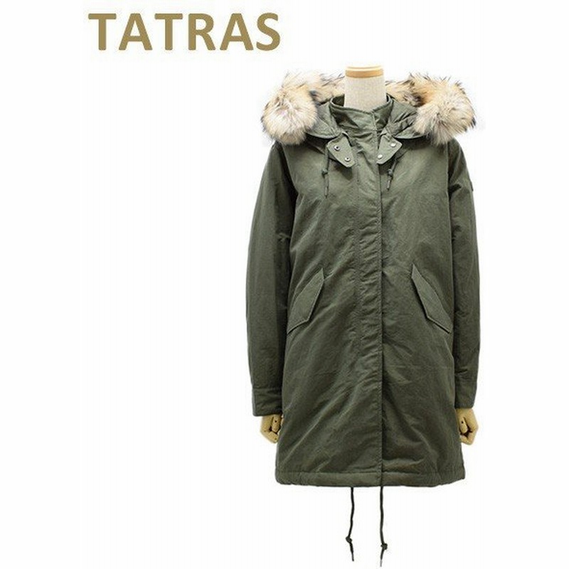 タトラス ダウン レディース モッズコート Ltk20a4209 Khaki カーキ Gambia Tatras ダウンジャケット ダウンコート 通販 Lineポイント最大0 5 Get Lineショッピング