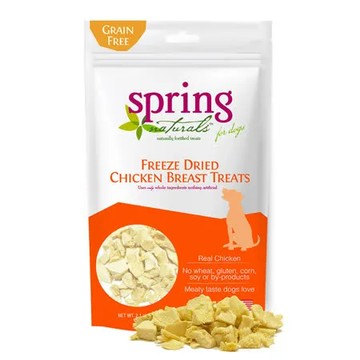 【Spring Naturals 曙光】冷凍乾燥生食犬用點心 - 雞胸肉