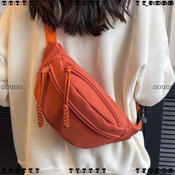 超實惠 五大容量運動腰包 便攜防水胸包 布包 休閑包包女 新款 斜挎包 運動胸包女 小眾百搭ins腰包 手機包 零錢包