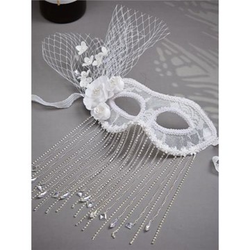 萬圣誕節性感假面流蘇眼罩單身派對化妝舞會神秘半臉面具千金舞臺