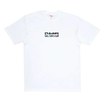 MILAN BOX LOGO TEE WHITE