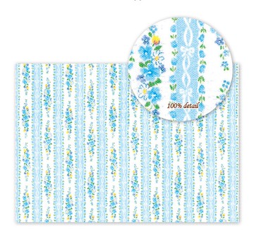 Bijou 藍色 包裝紙 / 手帳紙 / 25張 A4 尺寸