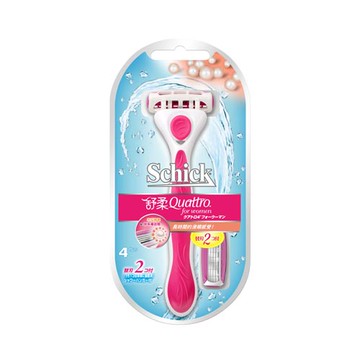 【Schick舒適牌】舒柔 仕女除毛刀 (刀把1入+刀片2入)