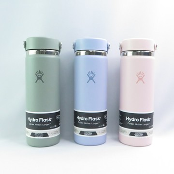 Hydro Flask 寬口真空保溫鋼瓶 20OZ 不鏽鋼 HFW20CTS- 送水瓶刷【iSport愛運動】