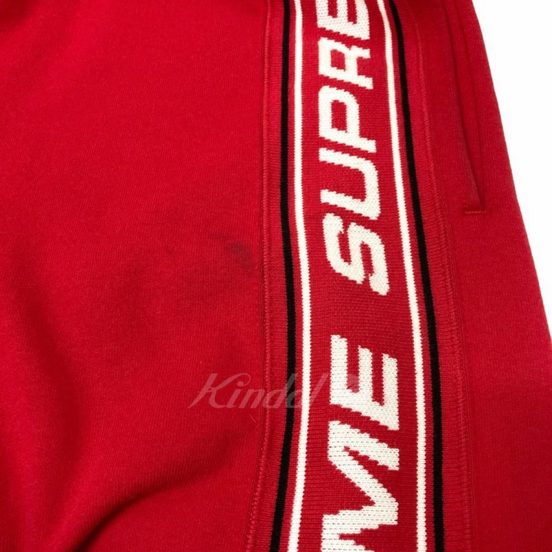 Supreme Text Rib Sweatpant 19AW M LINE