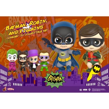 蝙蝠俠羅賓及反派 Cosbaby COSB705 迷你珍藏人偶套裝 現貨 正版