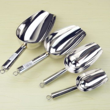 帝星酒吧奶茶廚房不銹鋼加厚冰鏟香料冰鉗冰塊鏟子鏟冰調酒用具