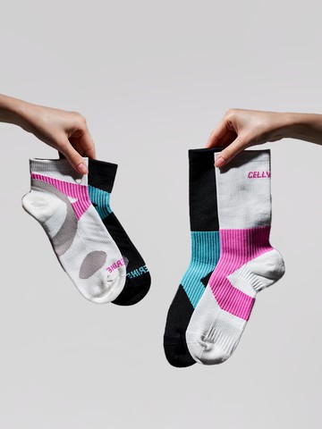 Selvarin Taping Pro Level Short Mid-cut Women's 2PACK Socks