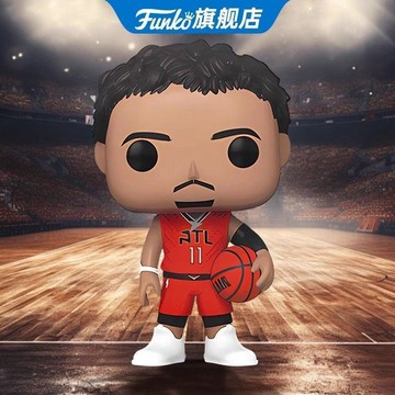 【動漫周邊✅】免運 【Funko】籃球NBA亞特蘭大老鷹隊封面特雷楊周邊手辦潮玩擺件公...