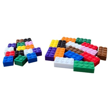 LIGHT STAX 小顆粒補充包 2 x 4 15個 + 2 x 2 15個  綜合色  30個