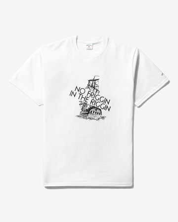 Noah No Friggin In The Riggin Tee White / L