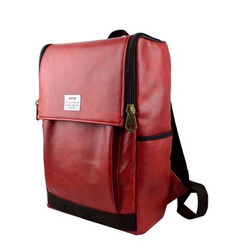 紅色個性後背包【am-0295】