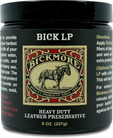 [5美國直購] Bickmore Bick LP 8oz 227g 皮革保養修復膏 Heavy Duty LP Leather Preservative