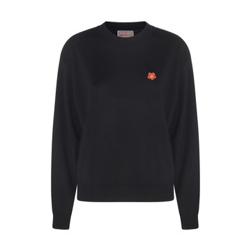 Kenzo - Black Wool Logo Sweater