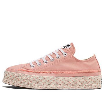 (WMNS) Converse Chuck Taylor All Star Low 'Color Espadrille - Pink Quartz'
