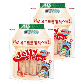 KAARO 果凍條 乳酸口味 夏日冰箱必備小零食  600g  2包