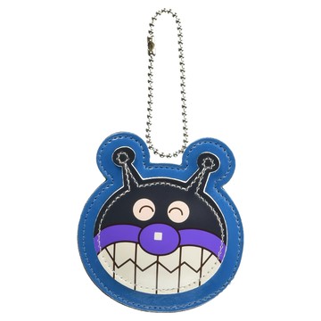 ANPANMAN 麵包超人 細菌人胖胖姓名吊牌 7x6.7cm  1個  藍色