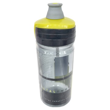 ELITE Ombra 透明 自行車水壺 550ml  黃色  1個