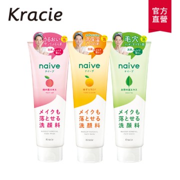 Kracie葵緹亞 娜艾菩植物性雙效洗面乳(桃葉/柚子/茶葉)N200g