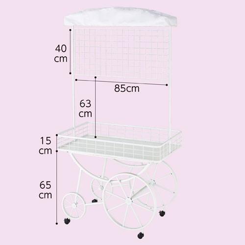 イベントワゴン W90cm 【店舗什器 ワゴン什器 イベントワゴン イベント