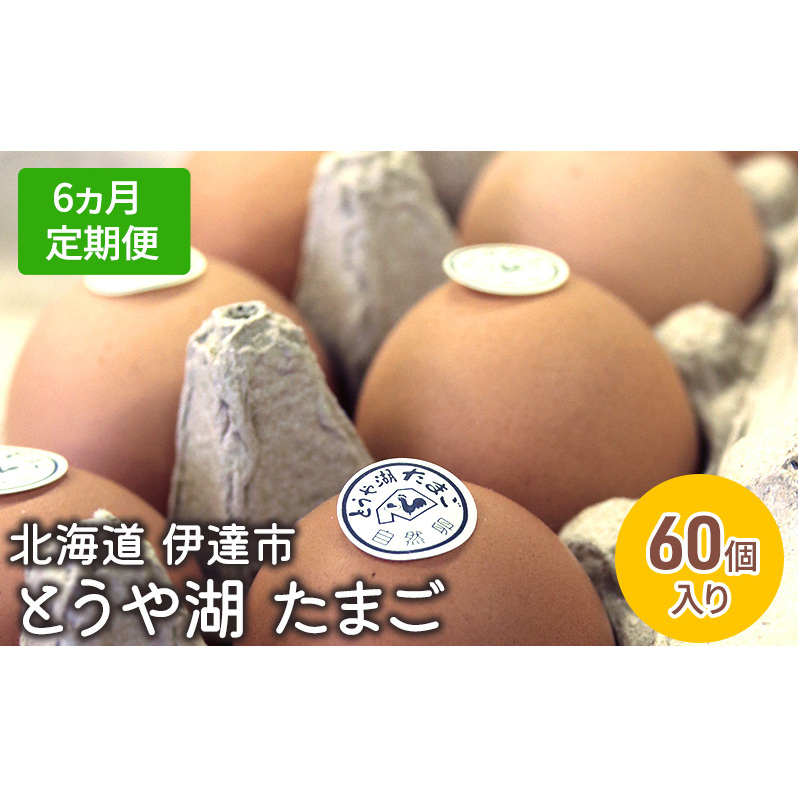  北海道 伊達市 とうや 卵  60個 入り たまご