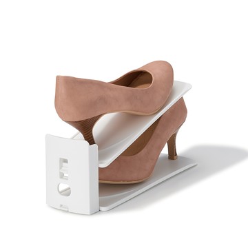 【日本like-it】日製可調式鞋類收納整理架(6入)