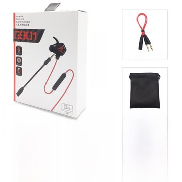 （）游戲耳機有線手游電競吃雞入耳式線控耳麥手oother/其他 耳機