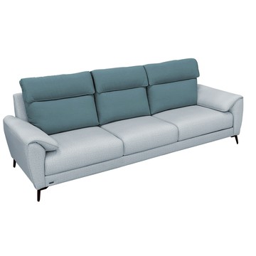 IHouse-露西 奧地利涼感布+耐磨貓抓皮 獨立筒沙發 3人座