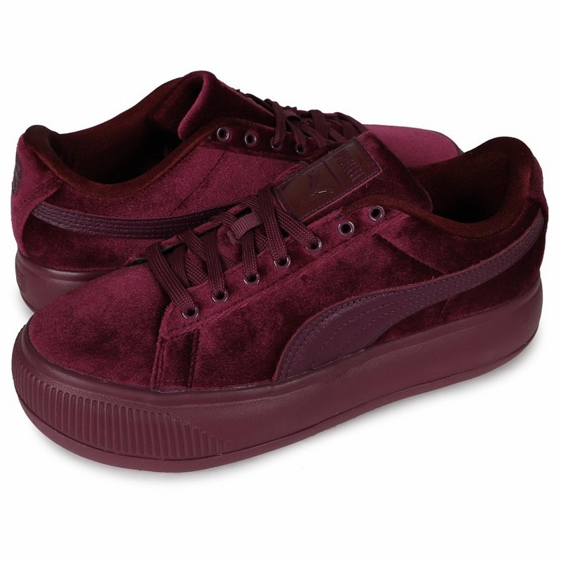 Puma プーマ スウェード マユ ベルベット ウィメンズ スニーカー レディース Suede Mayu Velvet Womens ワイン 通販 Lineポイント最大0 5 Get Lineショッピング