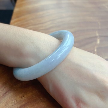 紫羅蘭翡翠手鐲 | 18.5圍 | 天然緬甸玉翡翠A貨 | 送禮