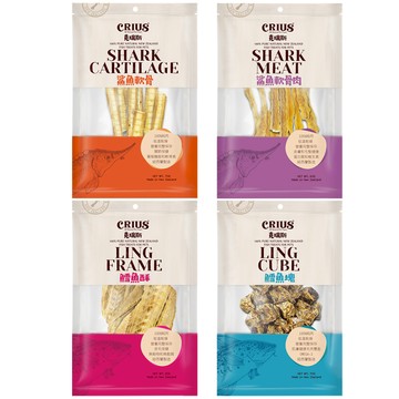 CRIUS 克瑞斯-狗零食 魚系列 220~330G