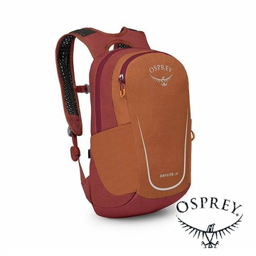 【美國 OSPREY】Daylite Jr 9L 童休閒背包『黎明橘/巴贊棕』10005420 戶外 露營 登山 健行 休閒 旅行 背包 後背包