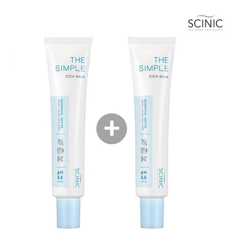 Scinic 1 1 ザ シンプルシカバーム40ml 40ml The Simple Cica Balm シカクリーム 弱酸性 敏感肌 肌トラブル サイ二ク 通販 Lineポイント最大1 0 Get Lineショッピング