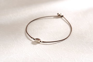 \| Charlene 瑩絲手繩 |/ - 純銀。純銀鍍金。手環。