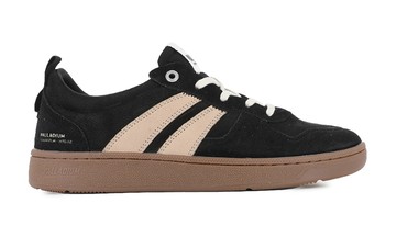 【PALLADIUM】 PALLACUP FLAME OG麂皮復古拼接運動鞋(74484-008)