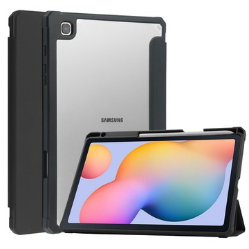 臺灣出貨🔥適用於Galaxy Tab S6 Lite10.4保護套P620三折亞剋力p610平闆殻保護殻