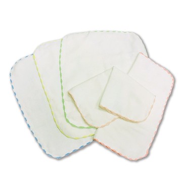 紗布小方巾【透明寶特瓶回收環保纖維織品】