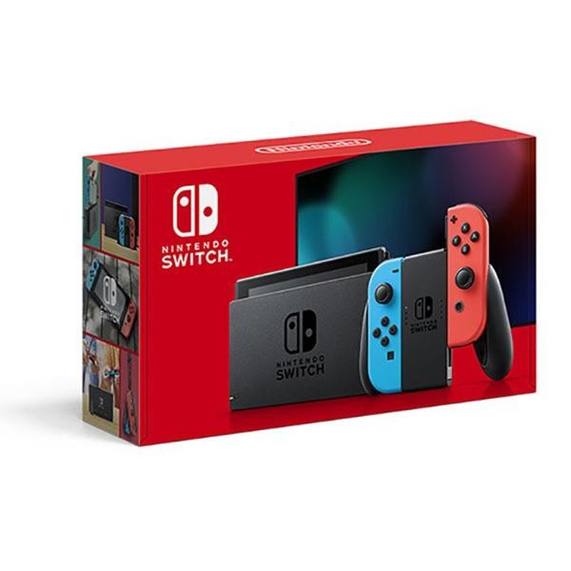 セイモバイル☆Nintendo Switch 本体 (ニンテンドースイッチ) Joy-Con(L) ネオンブルー/(R) ネオンレッド(新パッケージ  コンパクト) 新品未使用品 | LINEブランドカタログ